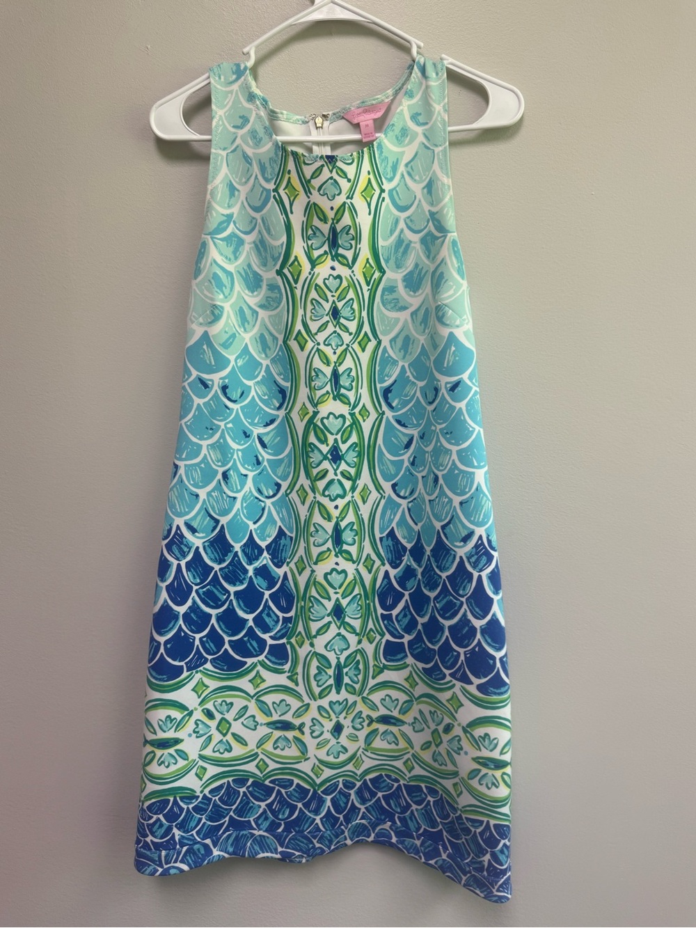 Lilly Pulitzer scuba material dress size medium